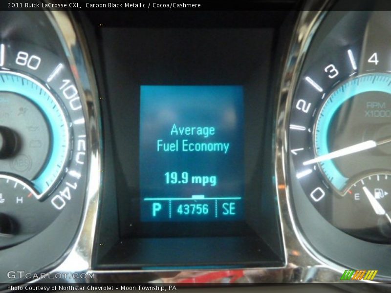 Carbon Black Metallic / Cocoa/Cashmere 2011 Buick LaCrosse CXL