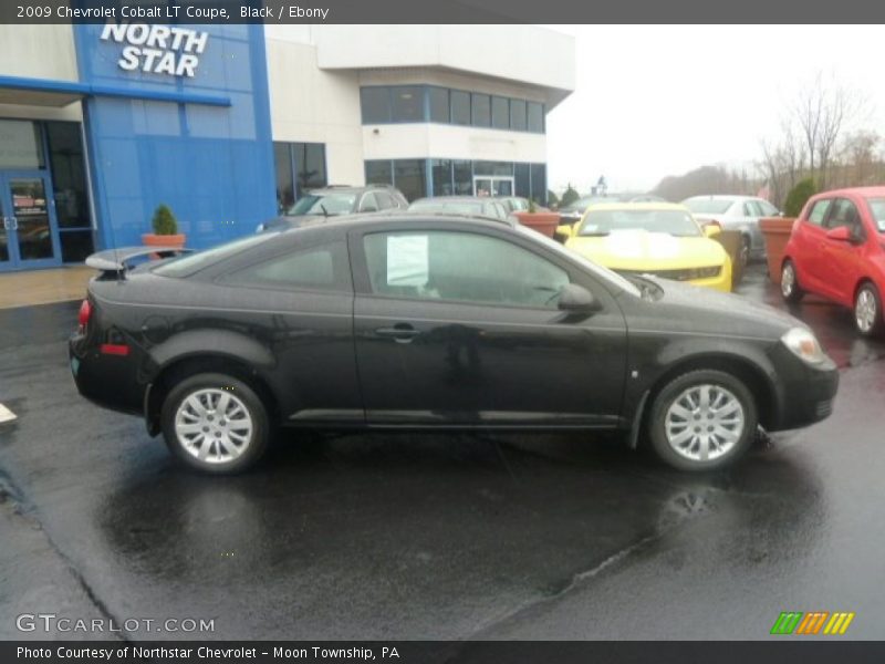 Black / Ebony 2009 Chevrolet Cobalt LT Coupe