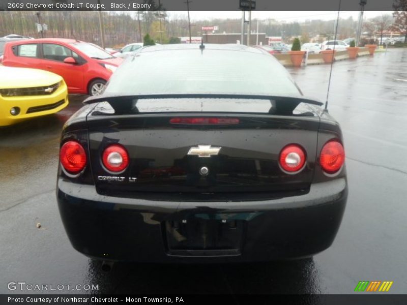 Black / Ebony 2009 Chevrolet Cobalt LT Coupe