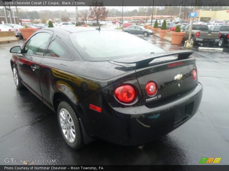 Black / Ebony 2009 Chevrolet Cobalt LT Coupe