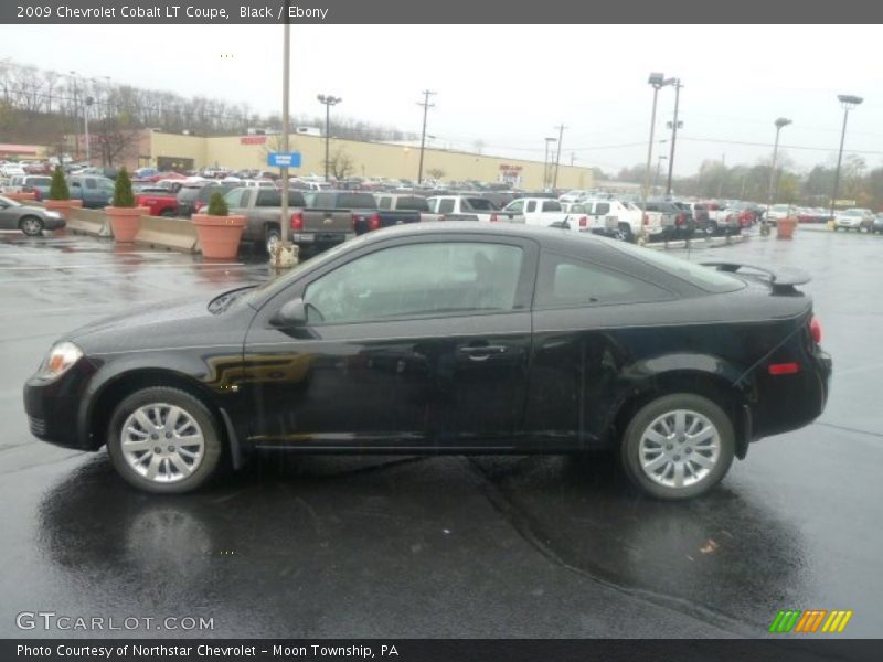 Black / Ebony 2009 Chevrolet Cobalt LT Coupe