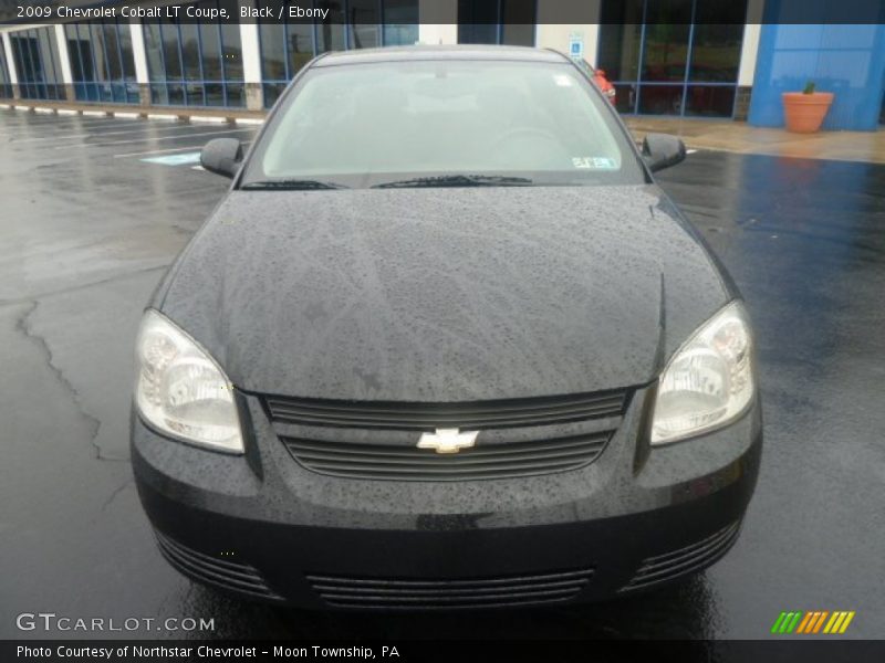 Black / Ebony 2009 Chevrolet Cobalt LT Coupe