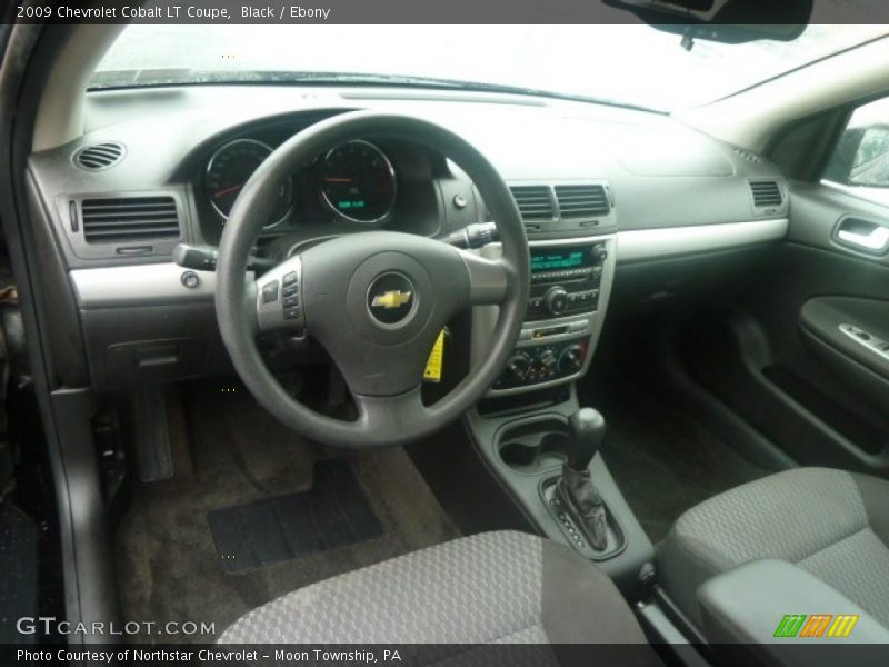 Black / Ebony 2009 Chevrolet Cobalt LT Coupe