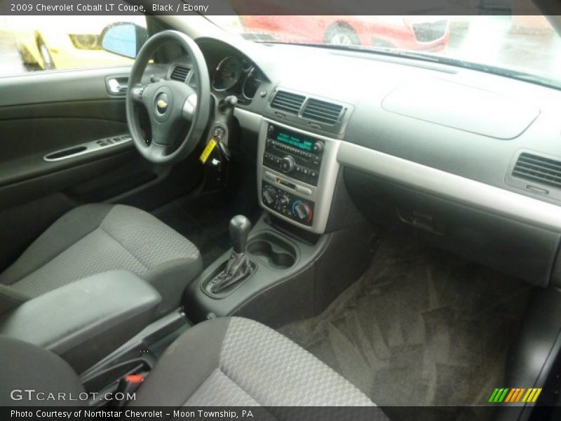 Black / Ebony 2009 Chevrolet Cobalt LT Coupe