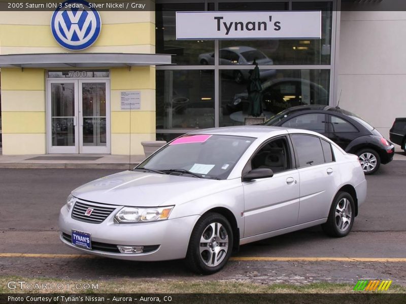 Silver Nickel / Gray 2005 Saturn ION 3 Sedan