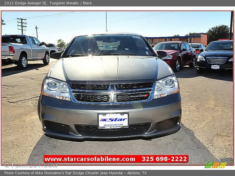 Tungsten Metallic / Black 2013 Dodge Avenger SE