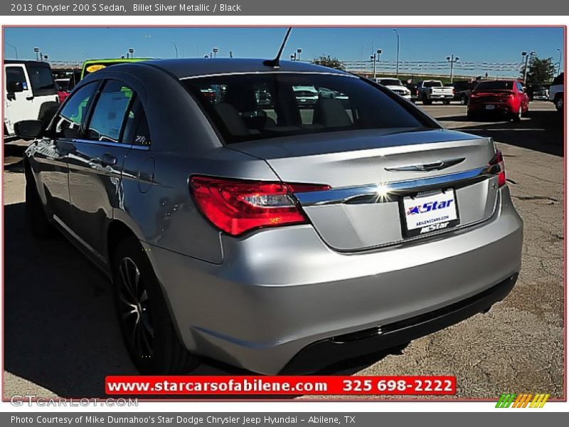 Billet Silver Metallic / Black 2013 Chrysler 200 S Sedan