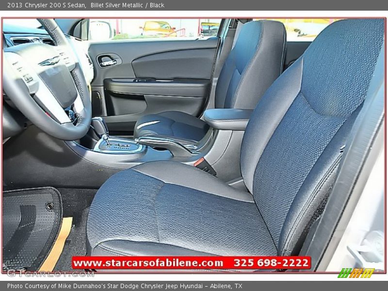 Billet Silver Metallic / Black 2013 Chrysler 200 S Sedan