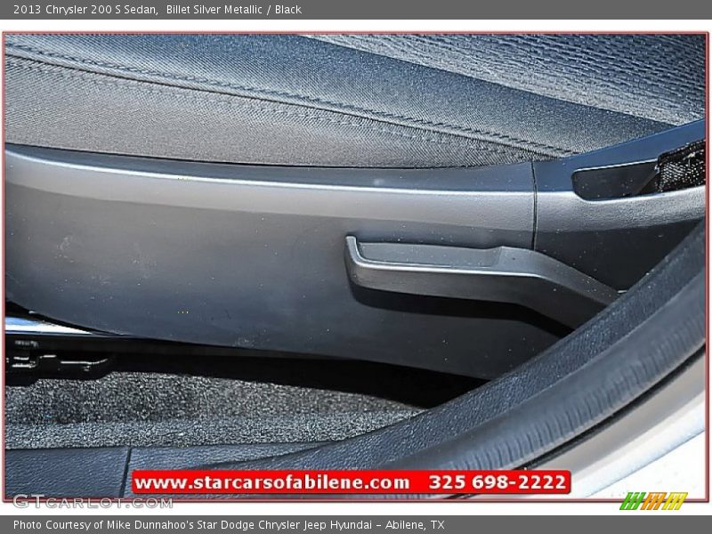 Billet Silver Metallic / Black 2013 Chrysler 200 S Sedan