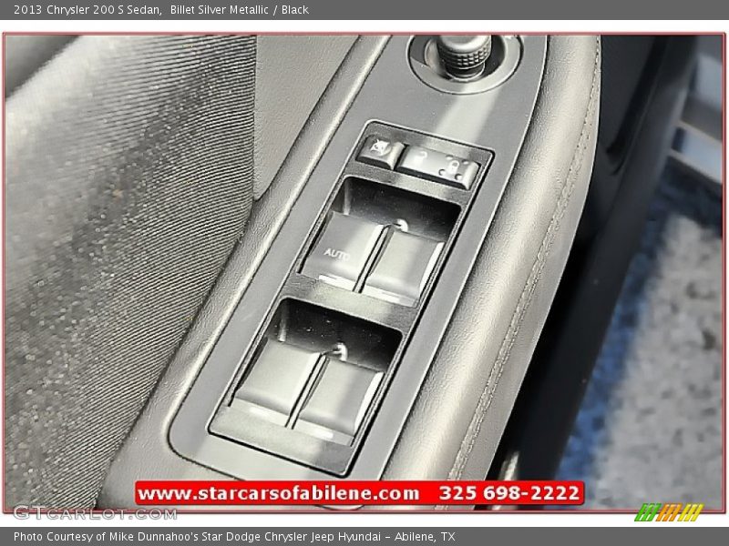Billet Silver Metallic / Black 2013 Chrysler 200 S Sedan