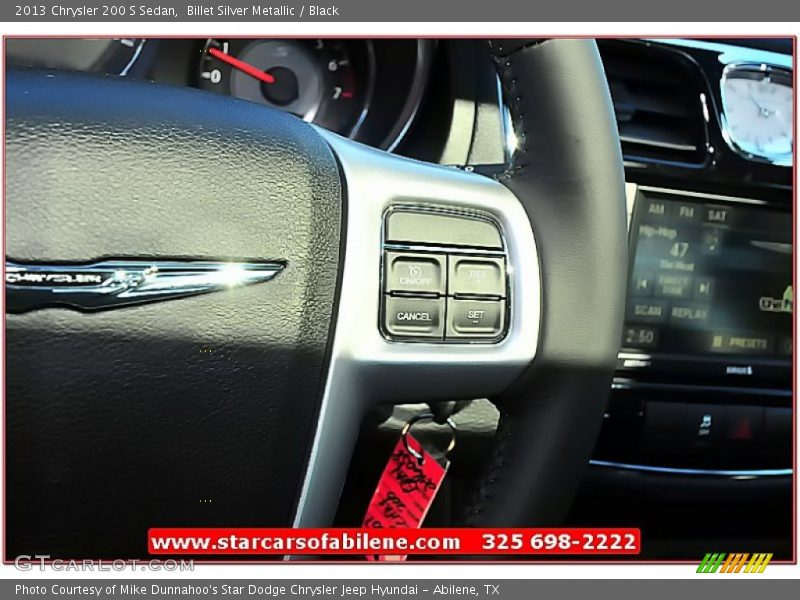 Billet Silver Metallic / Black 2013 Chrysler 200 S Sedan