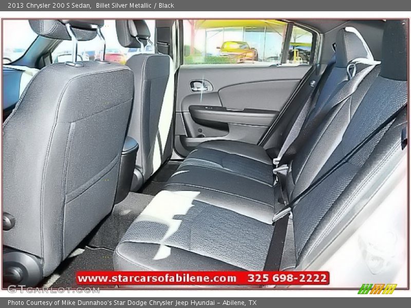 Billet Silver Metallic / Black 2013 Chrysler 200 S Sedan