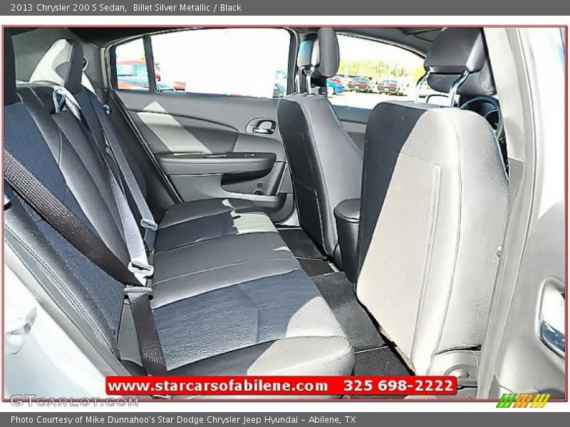 Billet Silver Metallic / Black 2013 Chrysler 200 S Sedan