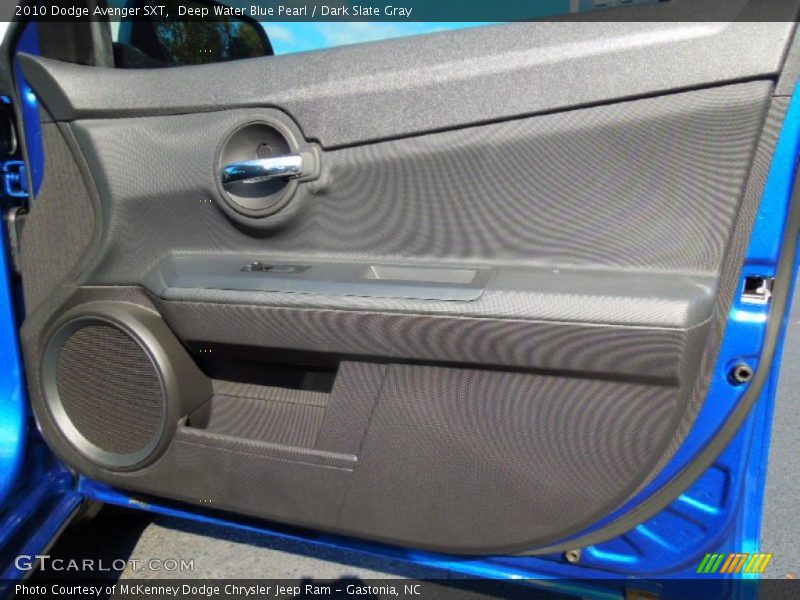 Deep Water Blue Pearl / Dark Slate Gray 2010 Dodge Avenger SXT