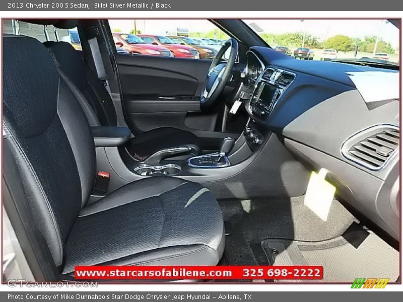 Billet Silver Metallic / Black 2013 Chrysler 200 S Sedan