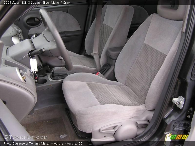 Silver Nickel / Gray 2005 Saturn ION 3 Sedan