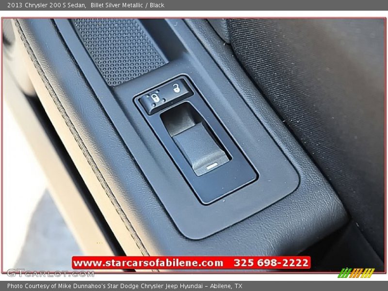 Billet Silver Metallic / Black 2013 Chrysler 200 S Sedan