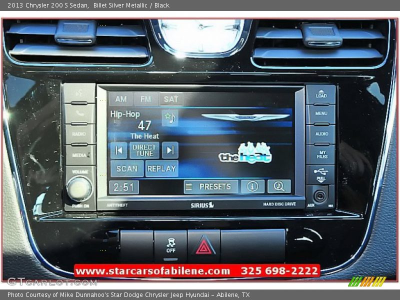 Billet Silver Metallic / Black 2013 Chrysler 200 S Sedan