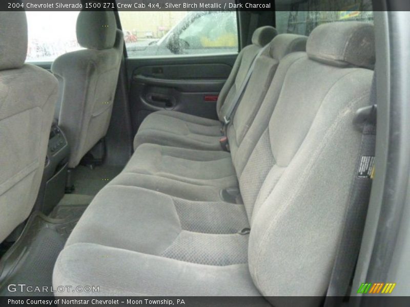 Silver Birch Metallic / Dark Charcoal 2004 Chevrolet Silverado 1500 Z71 Crew Cab 4x4