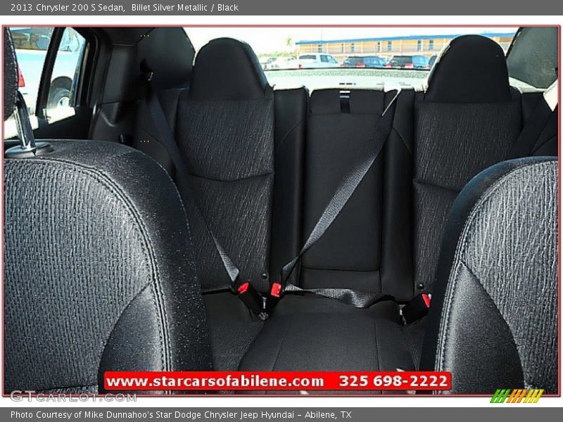 Billet Silver Metallic / Black 2013 Chrysler 200 S Sedan