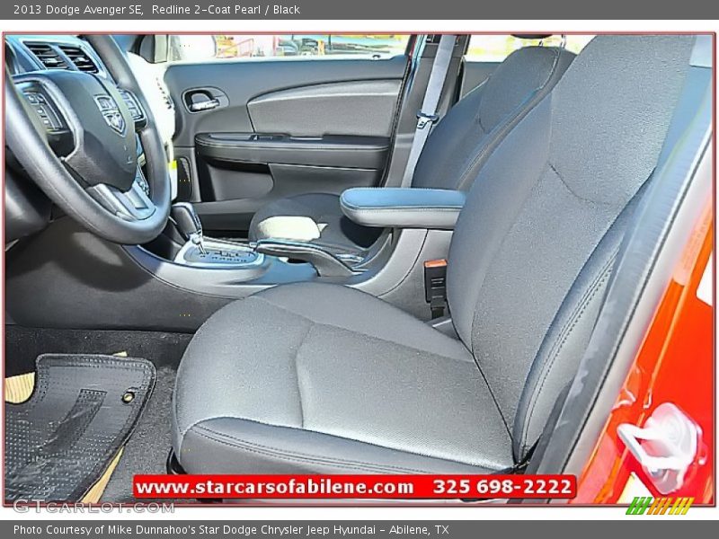 Redline 2-Coat Pearl / Black 2013 Dodge Avenger SE