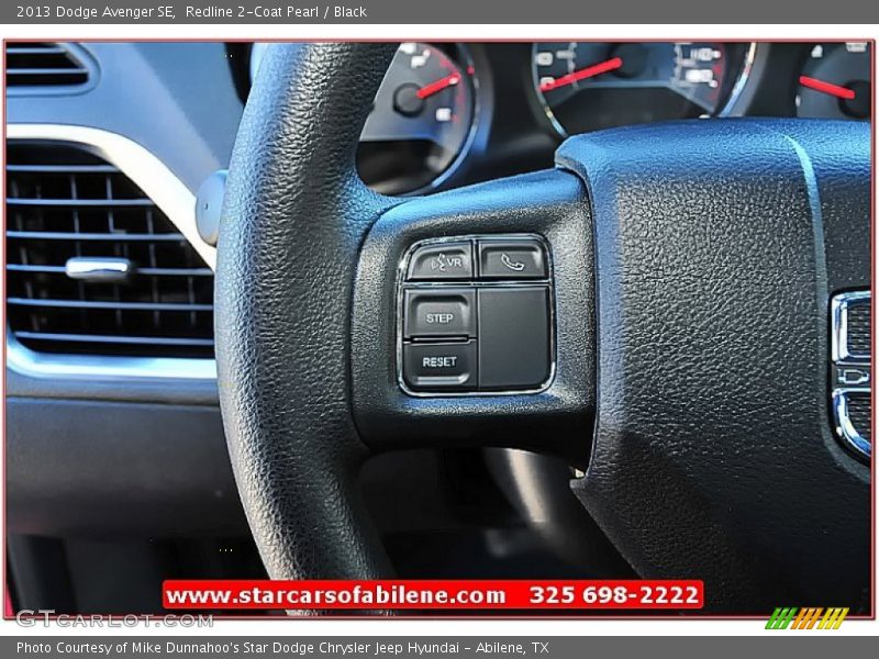 Redline 2-Coat Pearl / Black 2013 Dodge Avenger SE