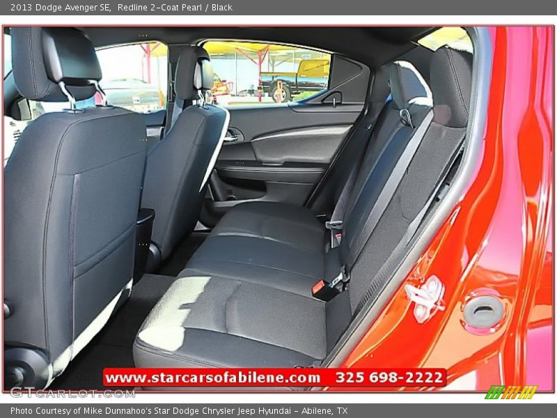 Redline 2-Coat Pearl / Black 2013 Dodge Avenger SE