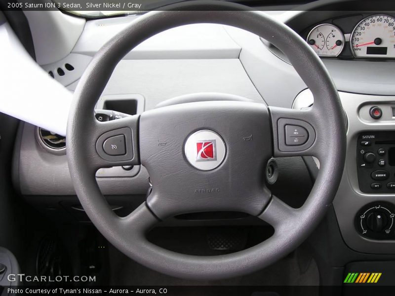 Silver Nickel / Gray 2005 Saturn ION 3 Sedan