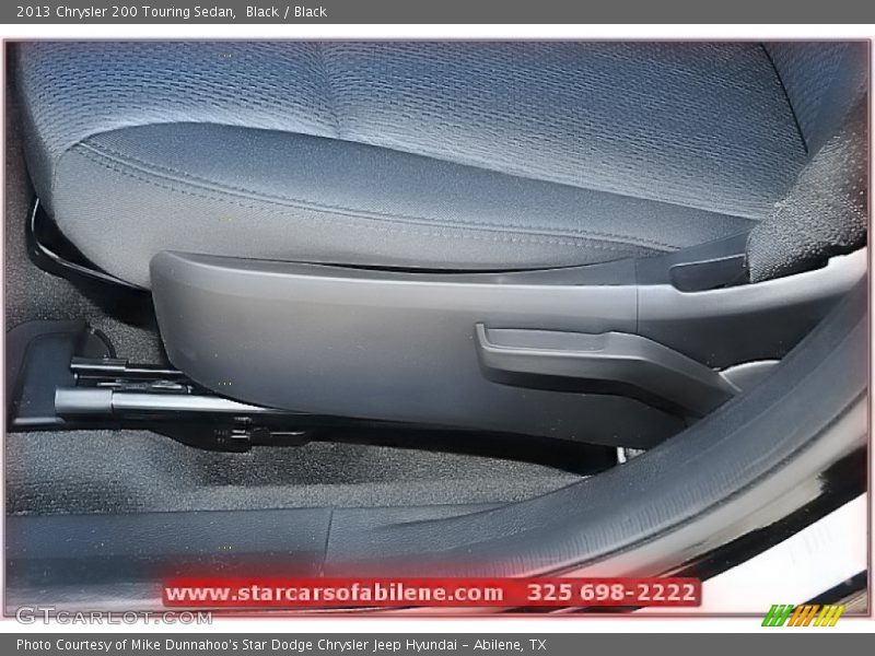 Black / Black 2013 Chrysler 200 Touring Sedan
