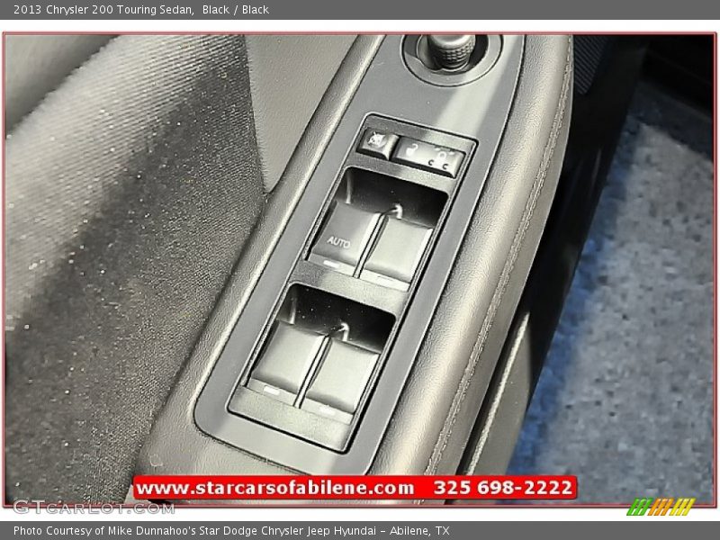 Black / Black 2013 Chrysler 200 Touring Sedan