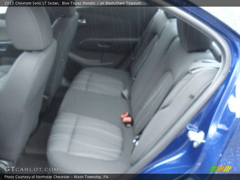 Blue Topaz Metallic / Jet Black/Dark Titanium 2013 Chevrolet Sonic LT Sedan