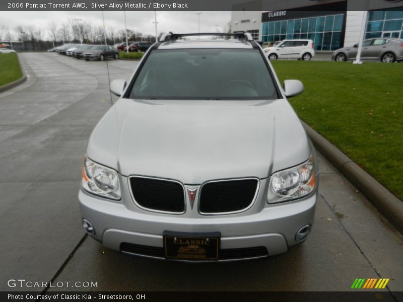 Silver Alloy Metallic / Ebony Black 2006 Pontiac Torrent AWD