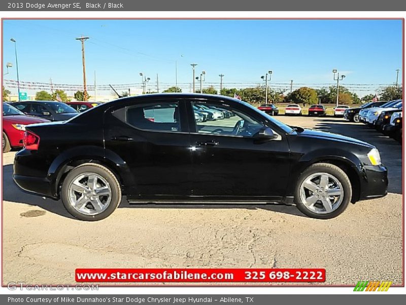 Black / Black 2013 Dodge Avenger SE