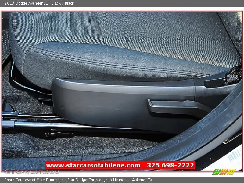 Black / Black 2013 Dodge Avenger SE