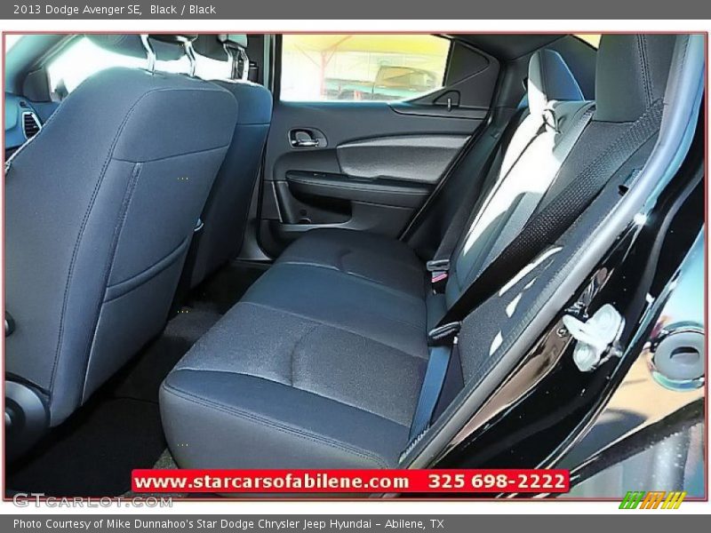 Black / Black 2013 Dodge Avenger SE