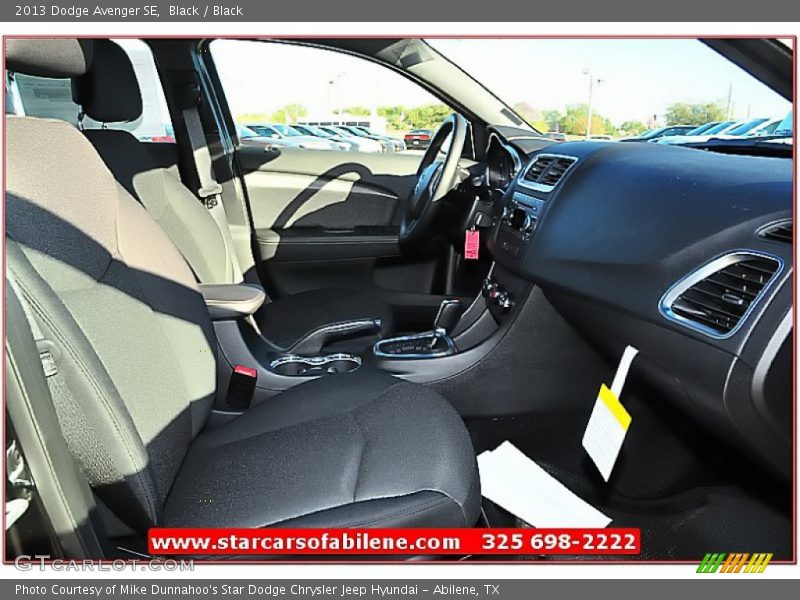 Black / Black 2013 Dodge Avenger SE