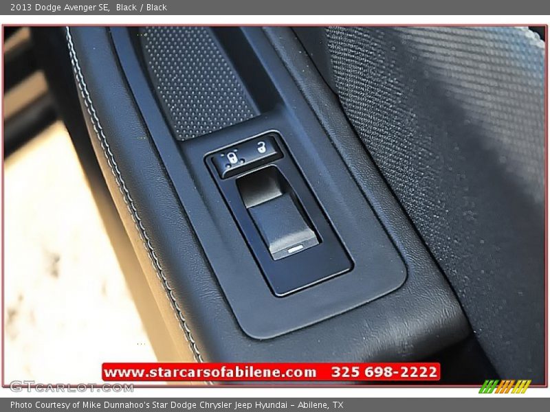 Black / Black 2013 Dodge Avenger SE