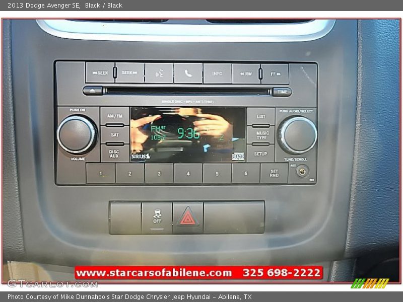 Black / Black 2013 Dodge Avenger SE