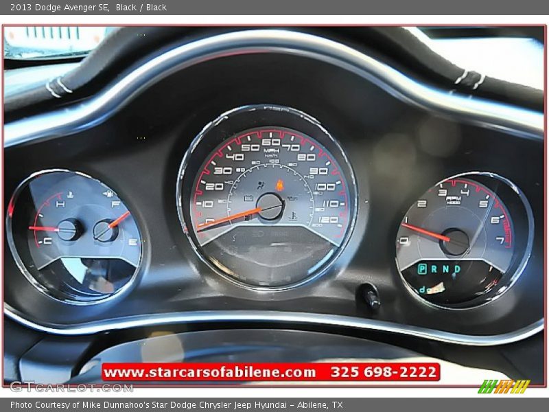 Black / Black 2013 Dodge Avenger SE