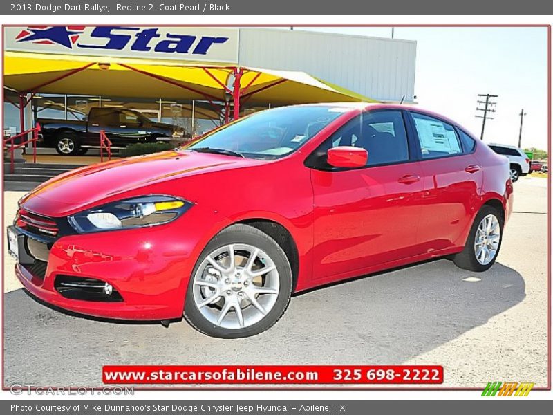 Redline 2-Coat Pearl / Black 2013 Dodge Dart Rallye
