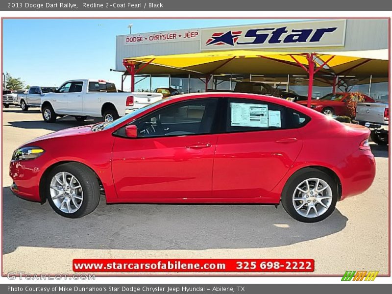 Redline 2-Coat Pearl / Black 2013 Dodge Dart Rallye