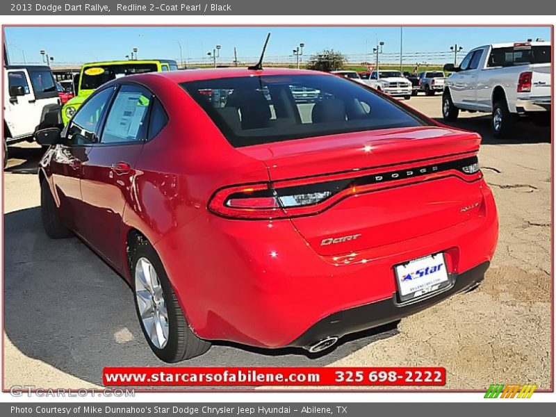 Redline 2-Coat Pearl / Black 2013 Dodge Dart Rallye