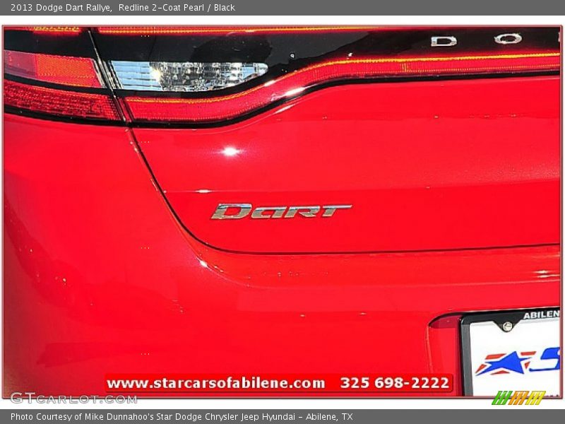 Redline 2-Coat Pearl / Black 2013 Dodge Dart Rallye