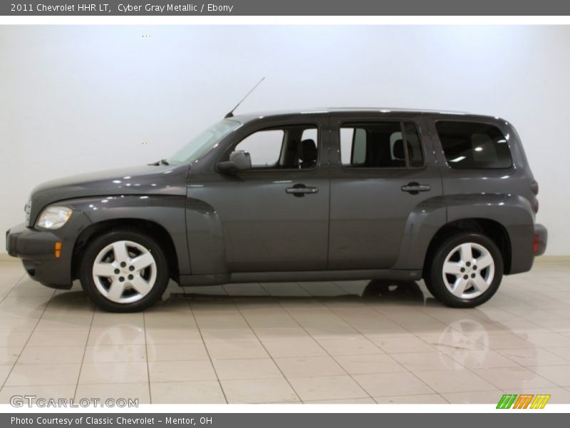 Cyber Gray Metallic / Ebony 2011 Chevrolet HHR LT