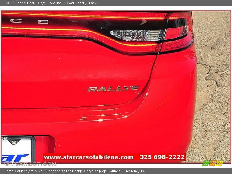 Redline 2-Coat Pearl / Black 2013 Dodge Dart Rallye