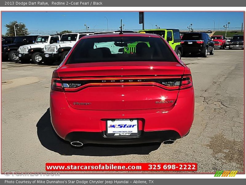 Redline 2-Coat Pearl / Black 2013 Dodge Dart Rallye