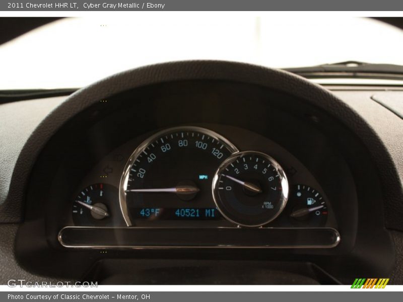 Cyber Gray Metallic / Ebony 2011 Chevrolet HHR LT