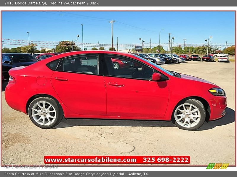 Redline 2-Coat Pearl / Black 2013 Dodge Dart Rallye