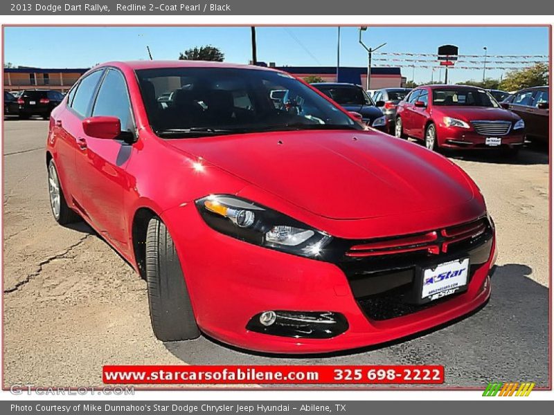 Redline 2-Coat Pearl / Black 2013 Dodge Dart Rallye