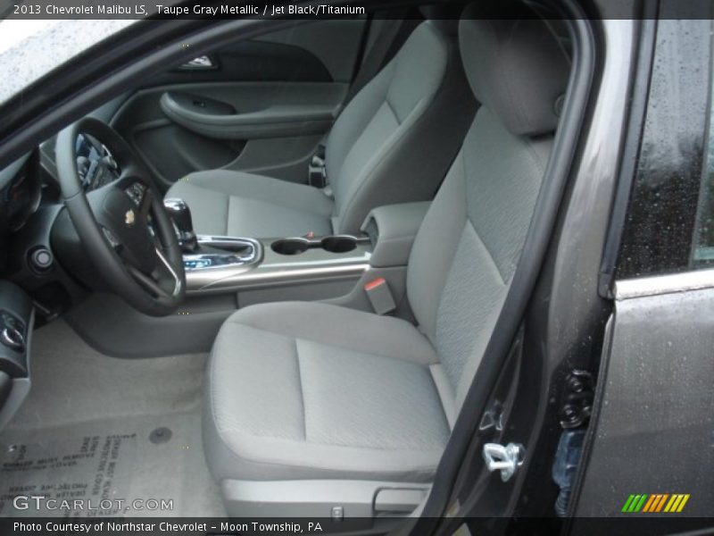 Taupe Gray Metallic / Jet Black/Titanium 2013 Chevrolet Malibu LS